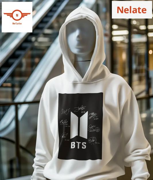 Bts All Members Signature Women Hoodie