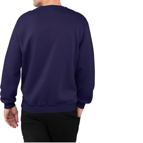Nelate Navy Blue Sweatshirt For Men