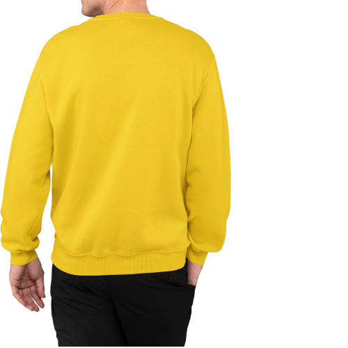 Nelate Yellow Sweatshirt For Men