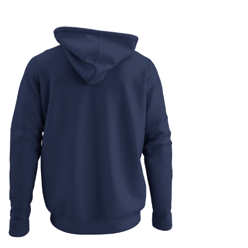 Nelate Navy Blue Hoodie For Men