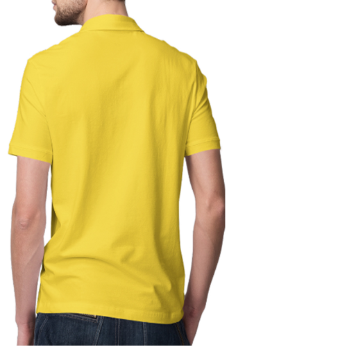 Men’s Yellow Polo T-Shirt