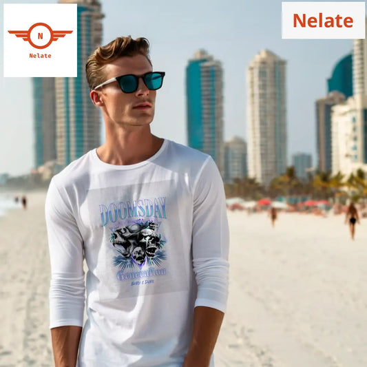 Doomsday Generation Full Sleeves White T-Shirt