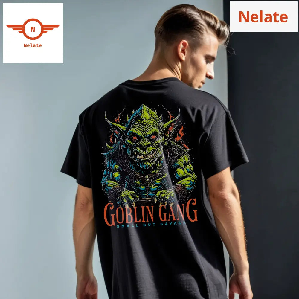 Goblin Gang - Black Oversized T-Shirt