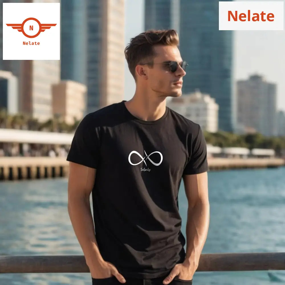 Infinity Black T-Shirt