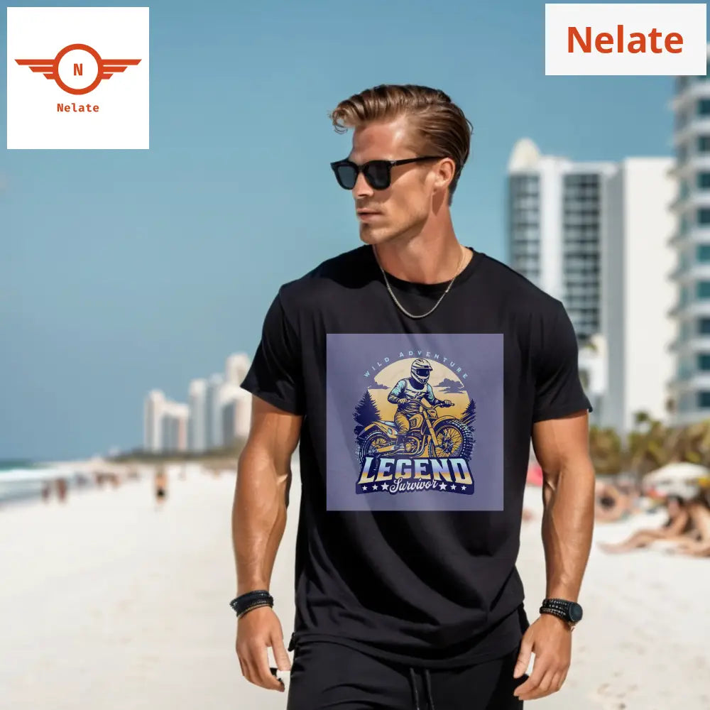Legend Survivor-Black Oversized T-Shirt
