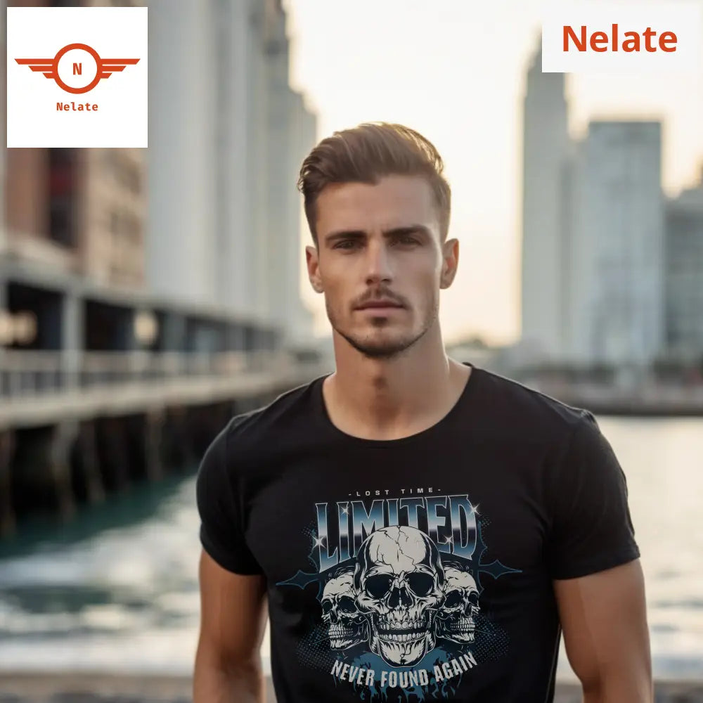 ’Limited’ Black T-Shirt