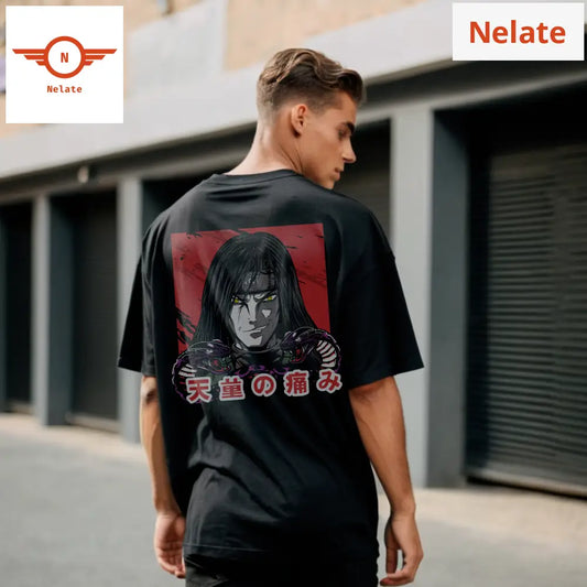 Lord Orachimaru - Black Oversized T-Shirt