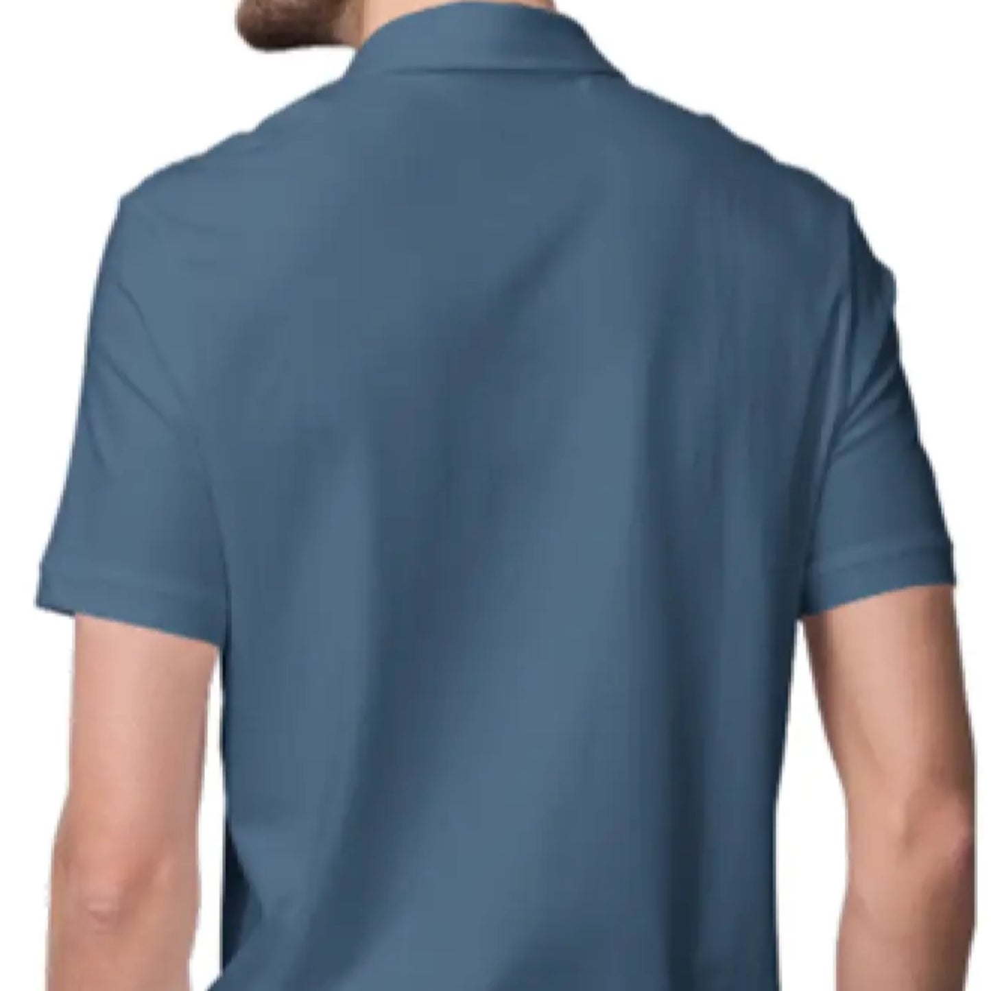 Nelate High Quality Petrol Blue Polo T-Shirt