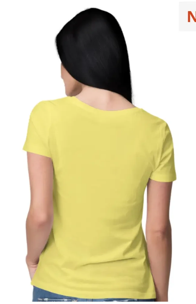 Nelate Lemon Yellow Women’s T-Shirt