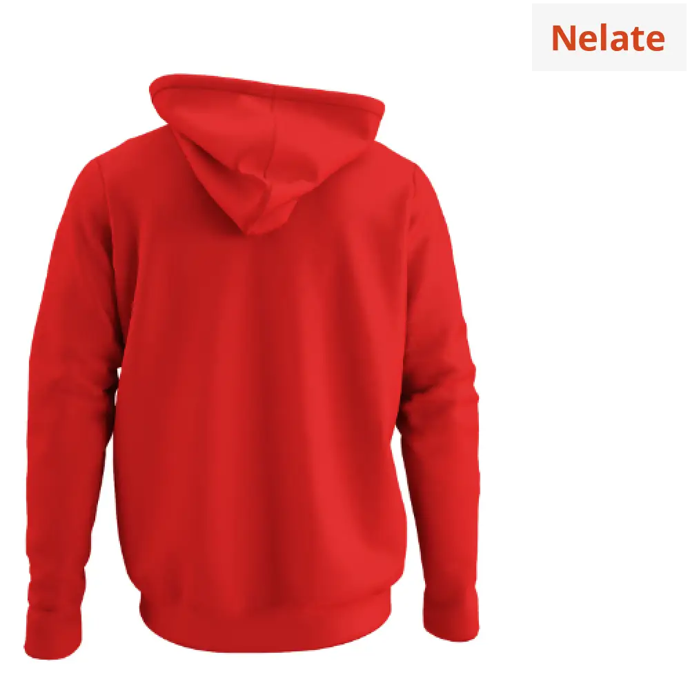 Nelate Red Hoodie For Men