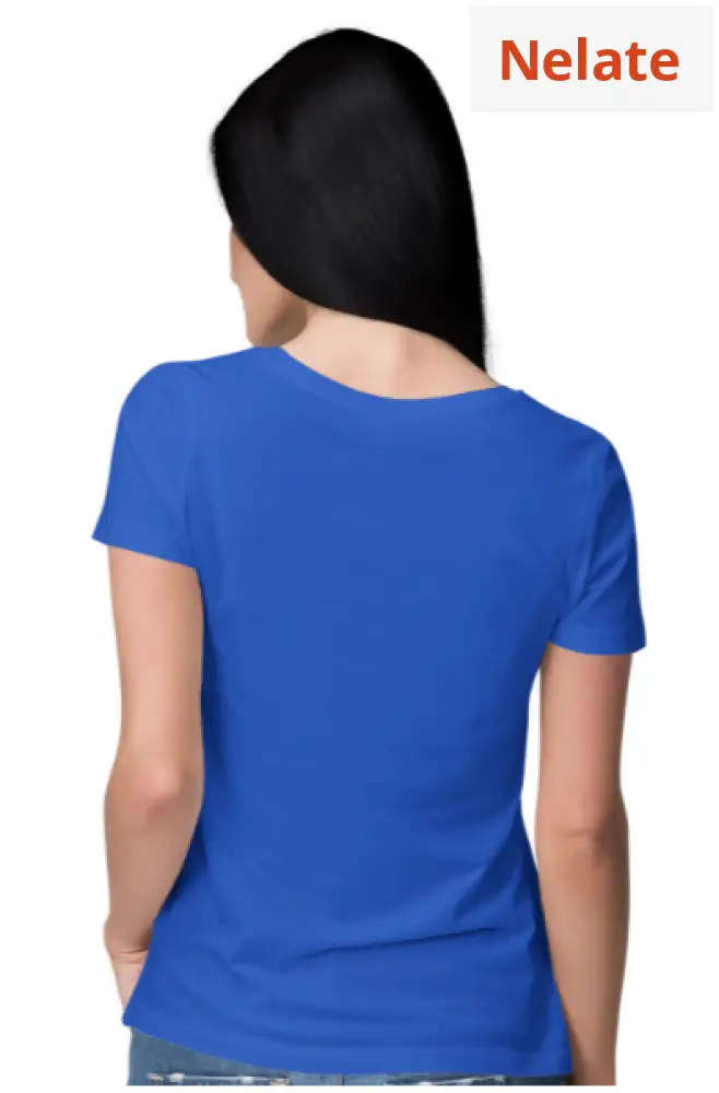 Nelate Royal Blue Women’s T-Shirt