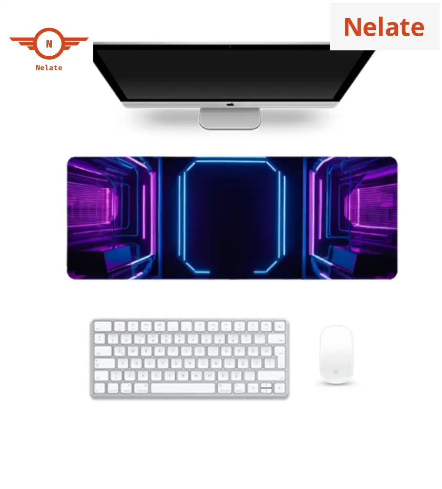 Neon Lighting Theme Gaming Pad