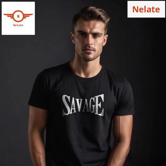 Savage Mens Black T-Shirt
