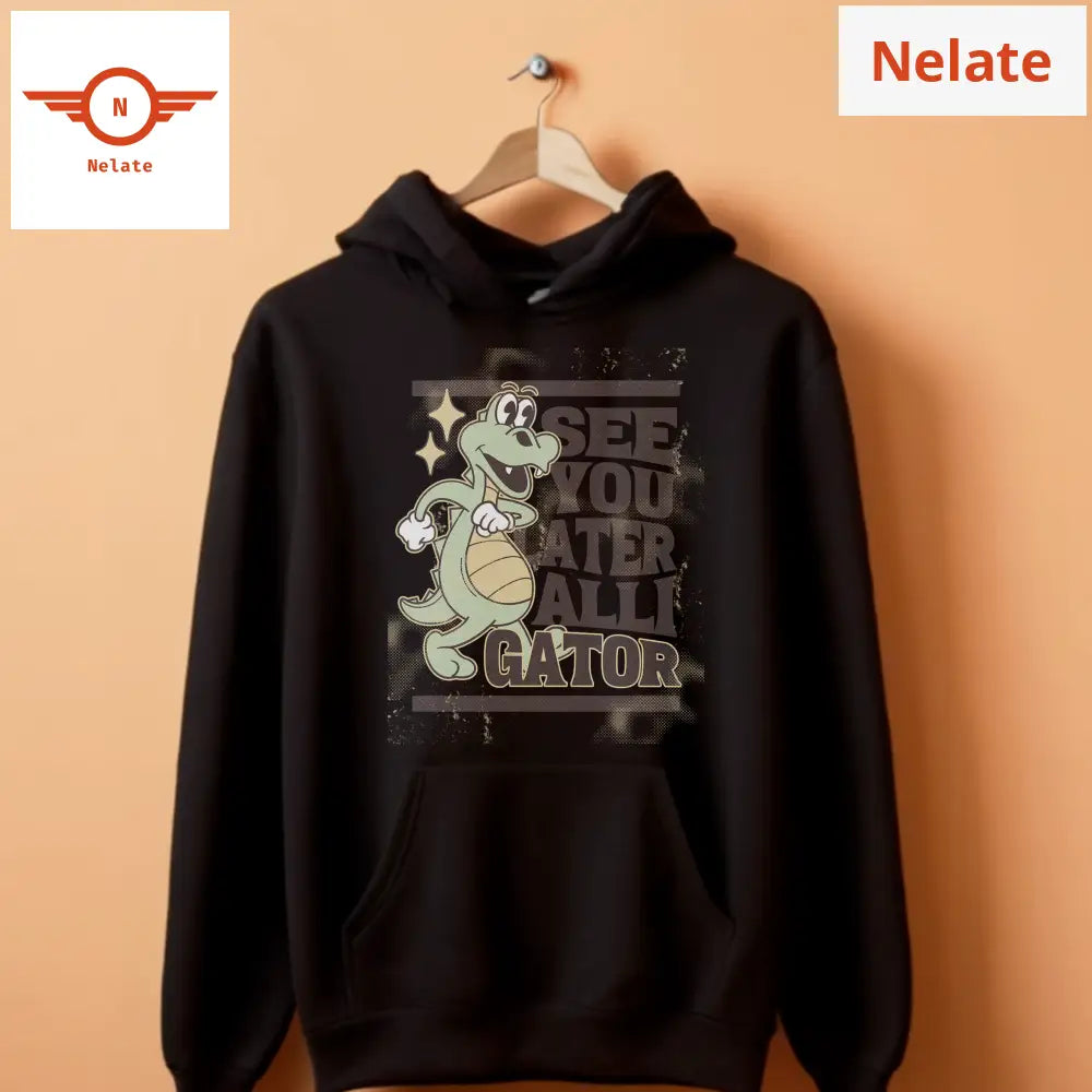 See You Later - Black Hoodie For Men