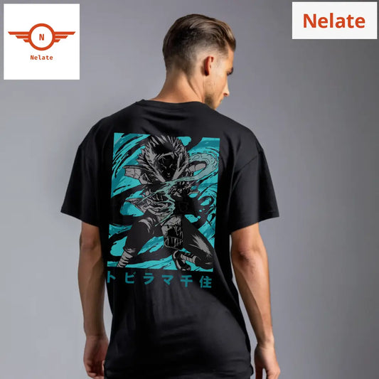 Tobirama Senju - Black Oversized T-Shirt