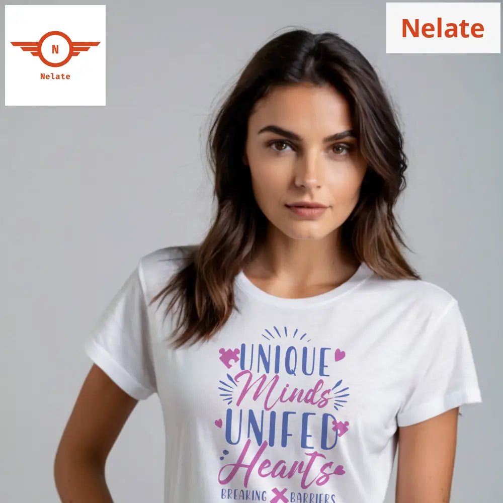 Unique Minds Womens White T-Shirt
