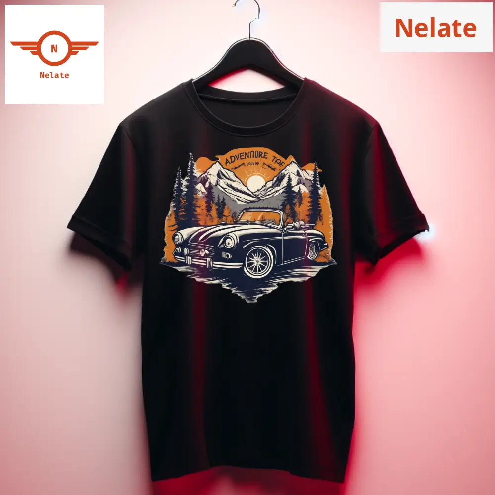 Adventure Black T-Shirt