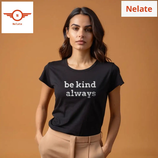 Be Kind Always Black T-Shirt