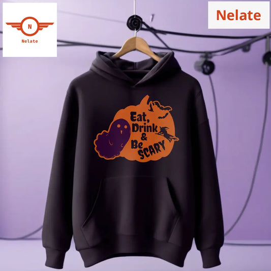 Be Scary - Black Hoodie For Men