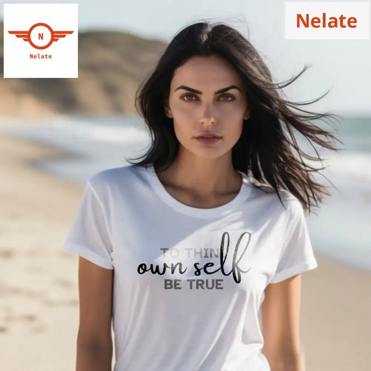 Be True To Own Self White T-Shirt