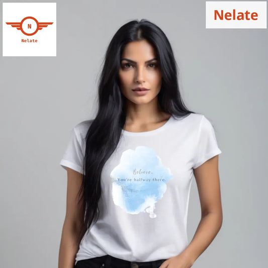 Believe White T-Shirt