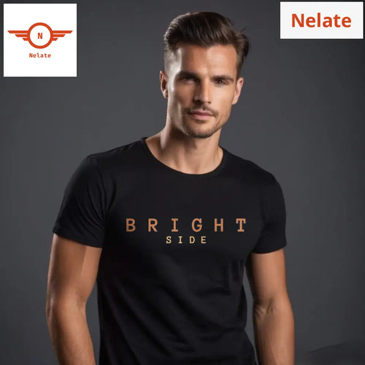 Bright Side Black T-Shirt