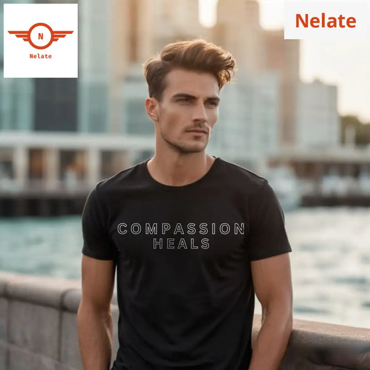 Compassion Heals Black T-Shirt