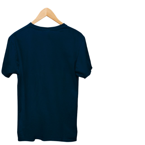 Nelate Plain Petrol Blue T-Shirt For Men