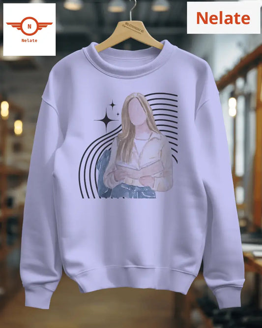 ’Elegant Women’ Lavender Women’s Sweatshirt