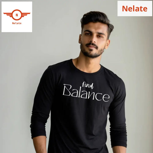 Find Balance Black Full Sleeves