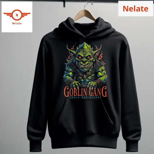 Goblin Gang - Black Hoodie For Men