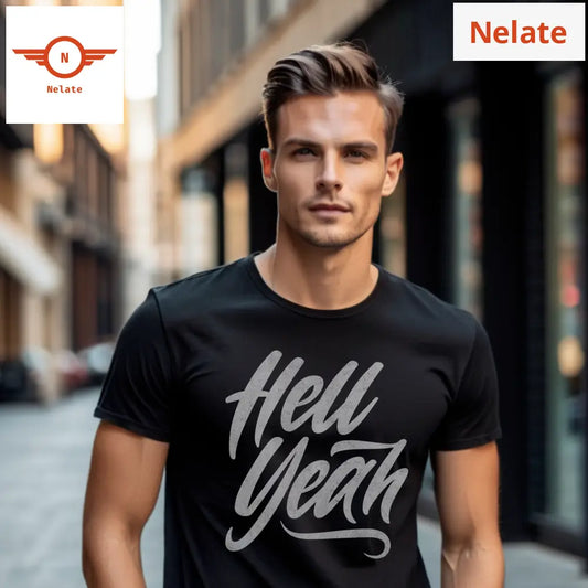 ’Hell Yeah’ Black T-Shirt