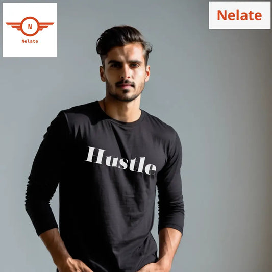 Hustle Black Full Sleeves