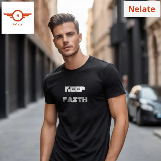 Keep Faith Black T-Shirt