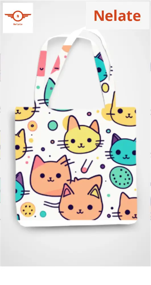 Little Cat Faces Exclusive Tote Bag