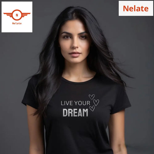 Live Your Dream - Black T-Shirt