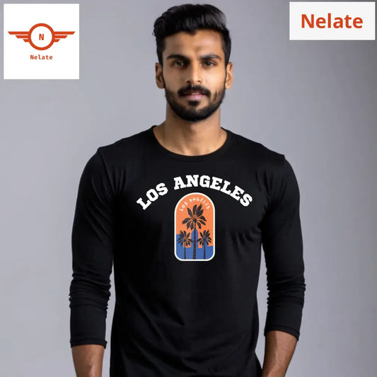 Los Angeles Black Full Sleeves