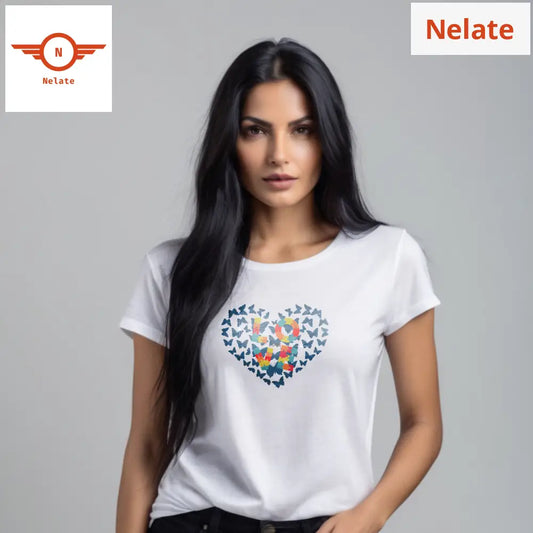 ’Love’ Women’s White T-Shirt