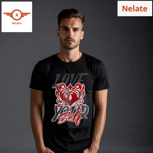 Love Your Self-Black T-Shirt