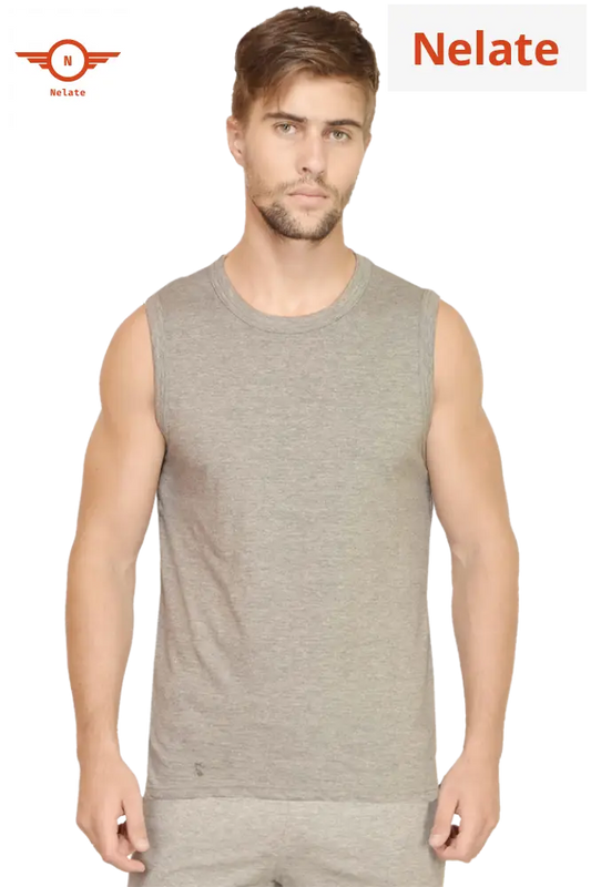 Men’s Vest - Grey Melange Color