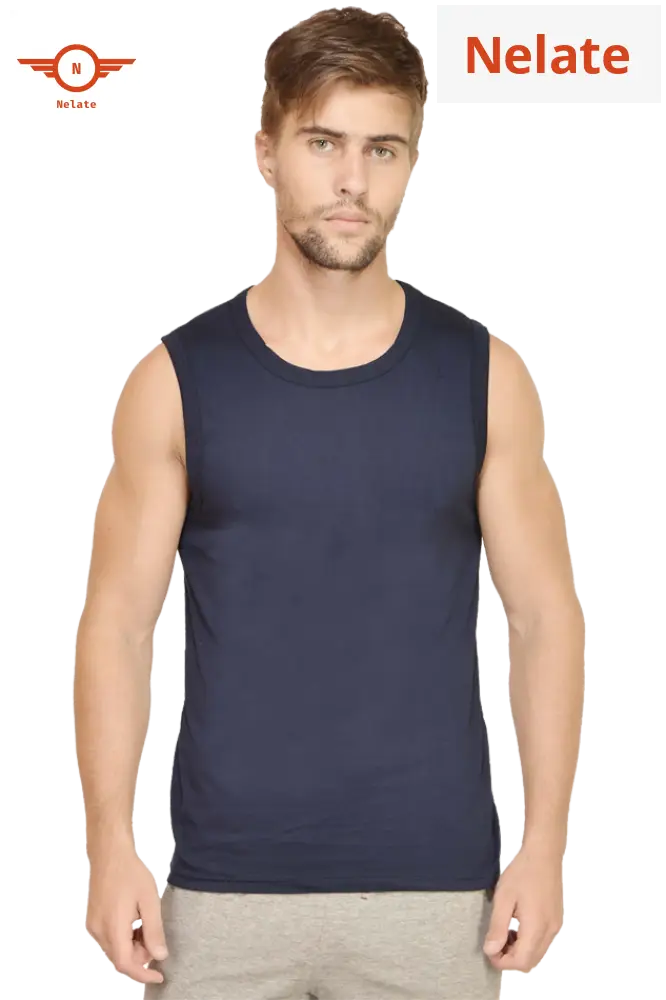 Men’s Vest - Navy Blue Color