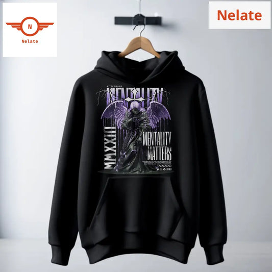 Mentality - Black Hoodie For Men