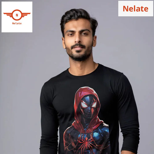 Miles Morales Full Sleeves Black