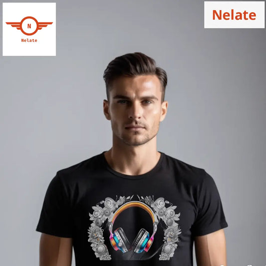 Music Lover Black T-Shirt