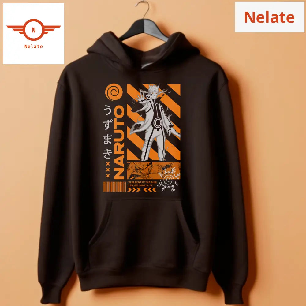 Naruto Uzumaki Black Hoodie