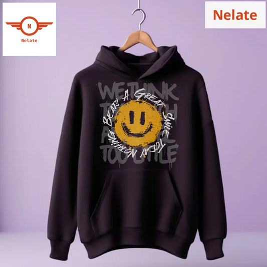 Nothing Beats A Great Smile - Black Hoodie For Men