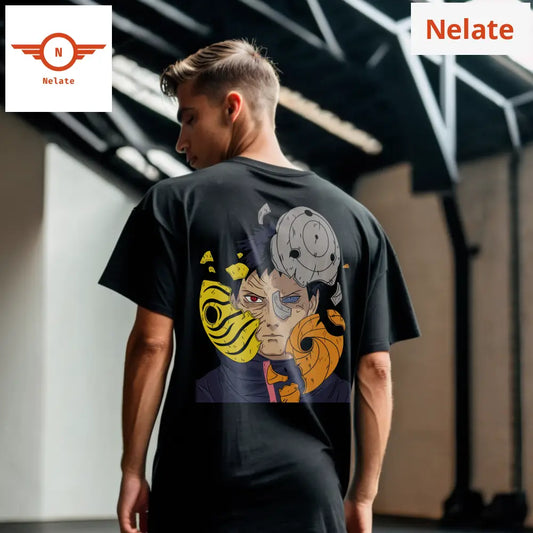 Obito - Black Oversized T-Shirt