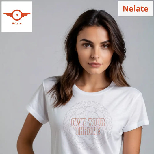 Own Your Throne Womens White T-Shirt