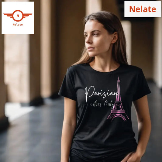 Parisian Black T-Shirt