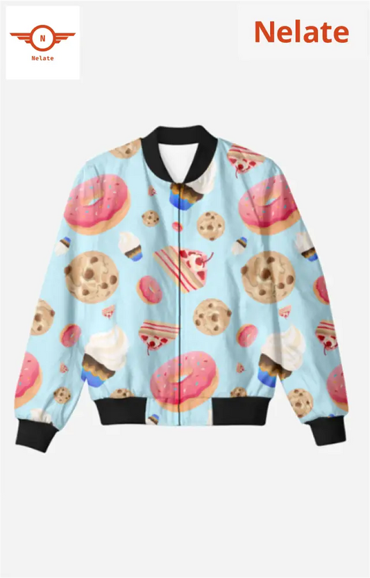 Pastries Men’s Bomber Jacket